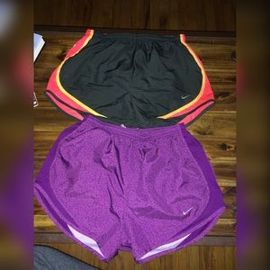 2 Nike shorts size medium
